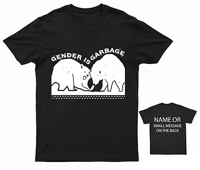 Buy Gender Is Garbage Racoon T-shirt • 12.95£