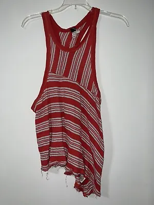 Buy We The Free Free People Thursday Striped Tank Top SZ XS EXTRA SMALL Asymmetric • 8.32£
