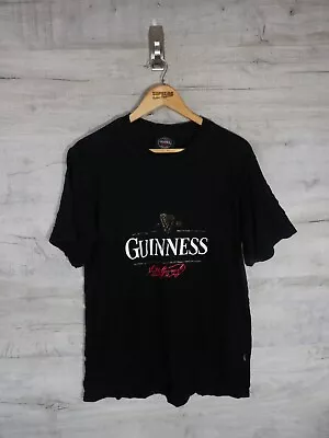 Buy Official Guinness Alcohol Tee Vintage Black T Shirt W/ Guiness Tag Medium / Larg • 13.80£