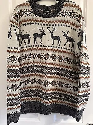 Buy Next Winter / Christmas Jumper Size Large • 10£