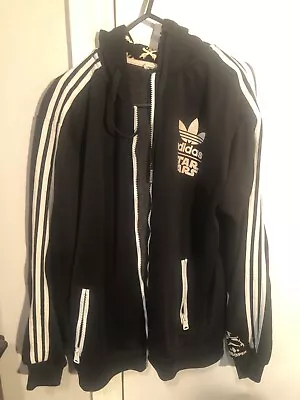 Buy Adidas Star Wars Storm Trooper Hoodie Black Track Top L Jacket Used • 37.20£
