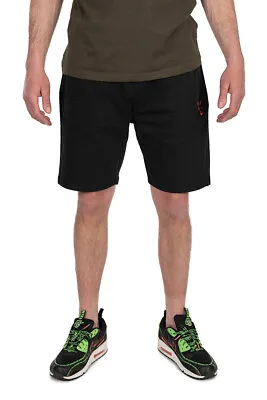 Buy Fox Collection Black / Orange Lightweight Jogger Shorts • 21.49£