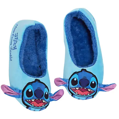 Buy Lilo & Stitch Slippers For Women Girls Teens Disney Slip On Ballet Slipper Socks • 14.95£