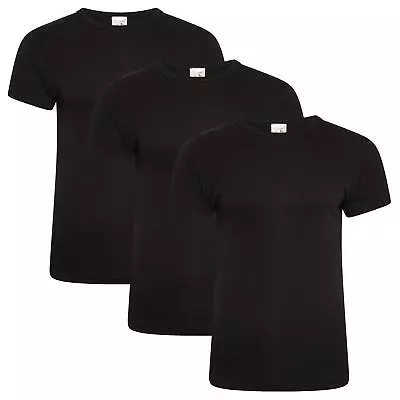 Buy Heatforce Mens 3 Pack  Thermal Long / Short Sleeve Tops T Shirt Underwear S-5XL • 13.99£