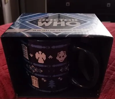 Buy BBC Doctor Who Ugly Sweater 20 Oz. Ceramic Mug  New With Some Package Defects • 11.37£