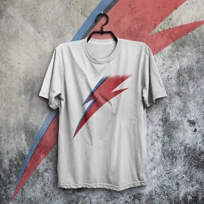 Buy David Bowie Aladdin Sane T-shirt Ziggy Stardust Logo • 47.47£