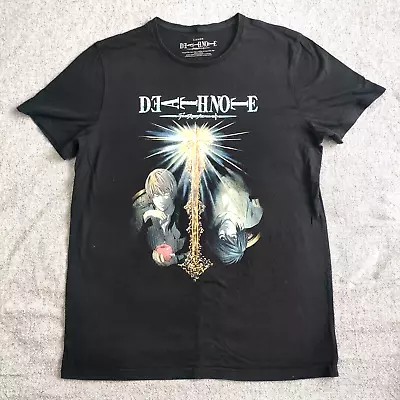 Buy Death Note - T-Shirt - Black - L - Anime - Light Yagami - Free Post (Aust • 15.77£