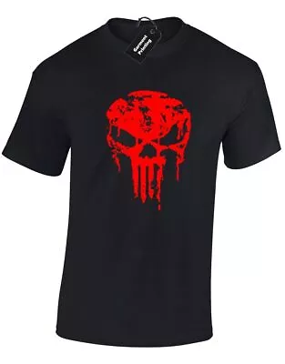 Buy Skull Gym Wear Mens T Shirt Cool Training Top Weightlifting Gym Top Mma New • 7.99£