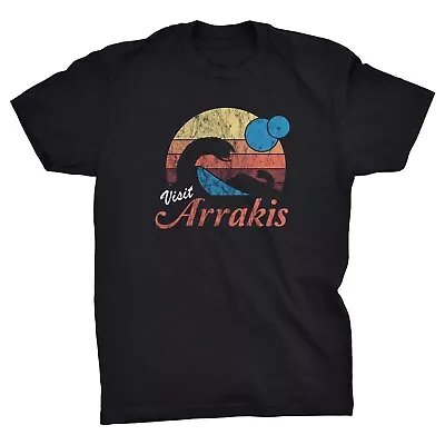 Buy Visit Arrakis Dune Inspired Scifi T-Shirt Alien Science Fiction Moon • 15.99£