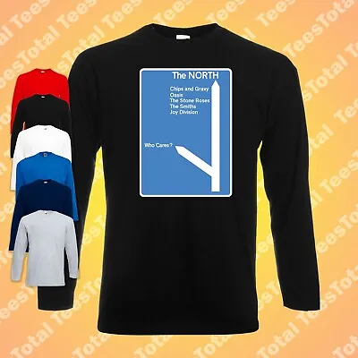 Buy Head North Long Sleeve T-Shirt | Manchester | Music | Oasis | Stone Roses  • 18.99£