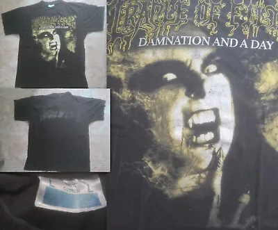 Buy Cradle Of Filth Shirt Bootleg 2003 Damnation L - G++ WORLDWIDE FREE SHIPPING • 36£