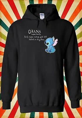 Buy Ohana Stitch Means Family Funny Cool Men Women Unisex Top Hoodie Sweatshirt 1766 • 17.95£