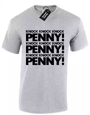 Buy Knock Knock Penny Mens T Shirt Big Bang Theory Sheldon Cooper Funny Gift Idea • 7.99£