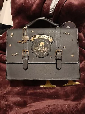Buy Harry Potter Large Black Shoulder Bag With Embellishments From Primark  • 4.99£
