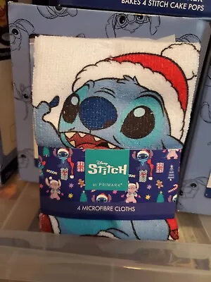 Buy Disney Lilo And Stitch Microfibre Cleaning Cloths [Set Of 3] - Primark • 9.99£