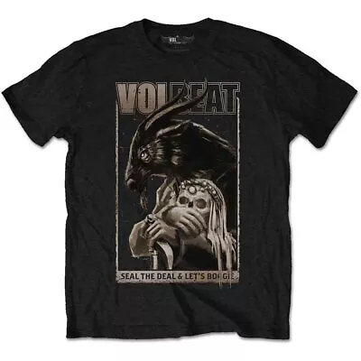 Buy Volbeat Boogie Goat Official Tee T-Shirt Mens • 15.99£