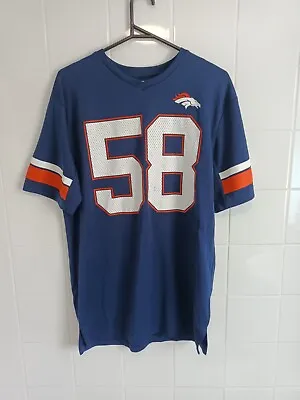 Buy Nfl Team Apparel Denver Broncos Miller #58  T Shirt Size M • 10£