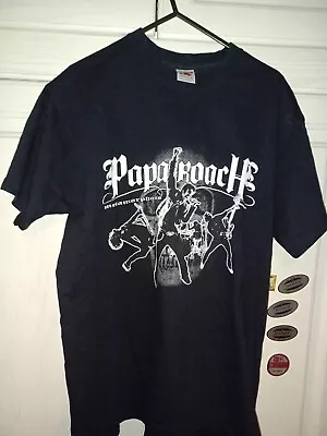 Buy Papa Roach Metamorphosis Black T-Shirt Size Medium • 9.99£