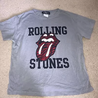 Buy Zara Rolling Stones T Shirt Size 10 Girls 140 • 4.99£