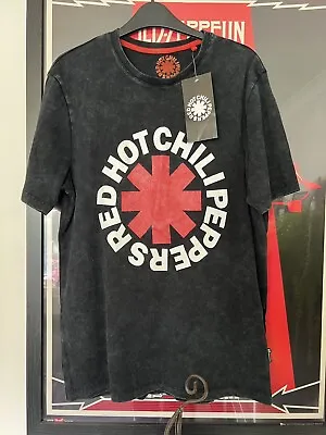 Buy Red Hot Chili Peppers T-shirt Size M Acid Wash With Tag • 31£