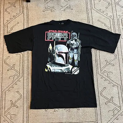 Buy Vintage Star Wars Boba Fett 1997 Single Stitch Lucasfilm T Shirt Size XL • 99.99£