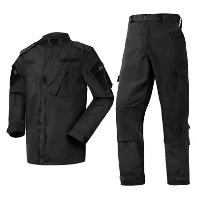 Buy Mens Tactical Combat Military Uniform Jacket Camouflage Army Suits Coat Pant Set • 30.99£