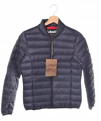 Buy SCHOTT Landw Down Puffer Jacket With High Neck Size M • 29.99£