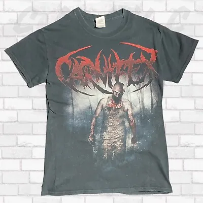 Buy Carnifex Merch Heavy Rock Grim Metalcore Men’s T-shirt S Vintage Graphic Print • 24.95£