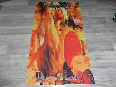 Buy Carcass Flag Flagge Poster Death Metal Napalm Death Repulsion Impetigo 66 • 25.65£