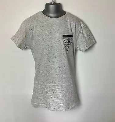 Buy REBEL Light Grey Mottle Cotton Blend T-Shirt Top  11-12 Years (2) • 2.99£