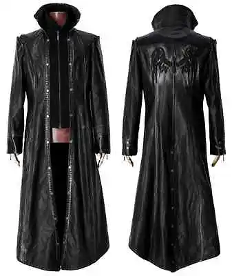 Buy New PUNK RAVE Gothic Heavy Metal Black & Silver Men's Jacket Coat Y-422 AU STOCK • 143.77£