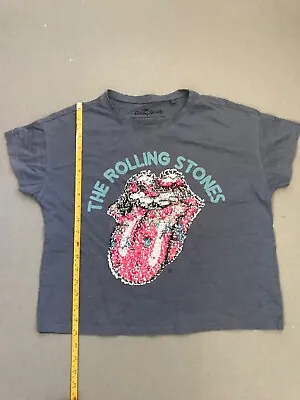 Buy NEXT THE ROLLING STONES Sequin T-Shirt Age 11 Years • 10£