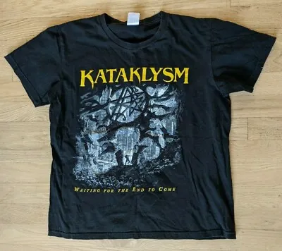 Buy Kataklysm Medium Black Australia Japan Tour T-Shirt Tee T Shirt Concert • 25.65£