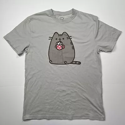 Buy Pusheen Hot Chocolate Cocoa T-shirt Winter 2015 First Subscription Box Rare Med • 42.38£