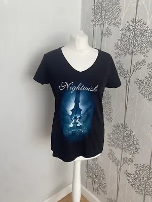 Buy Nightwish Decades Europe 2018 Band Tour Tshirt Side Large Women's Double Side • 29.99£
