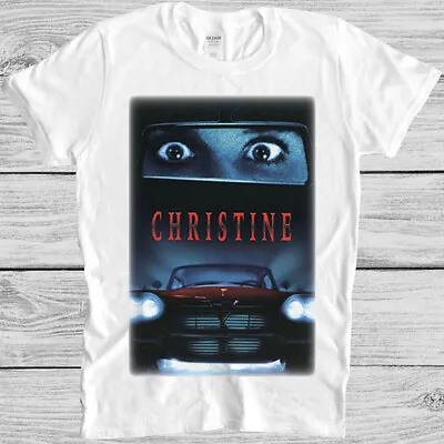 Buy Christine T Shirt Vintage Horror Movie 80s Cool Cult Film Tee M70 • 6.35£