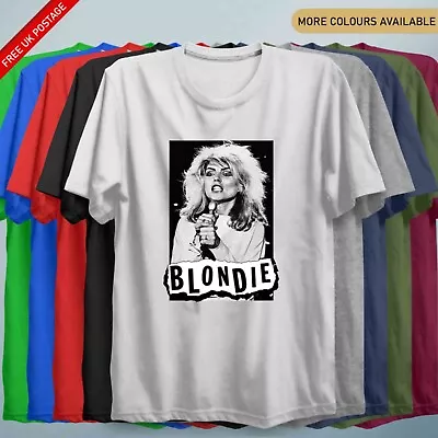Buy Blondie T-Shirt Ladies Concert Merch Debbie Harry Punk Rock 1977 T Shirt S - 4XL • 7.99£