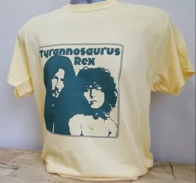 Buy Tyrannosaurus Rex T Shirt Music Psychedelic Glam Rock T Rex Marc Bolan New Y331 • 13.45£