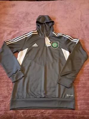 Buy The Celtic Football Club New Hoodie Size M - Adidas Scottish • 30£