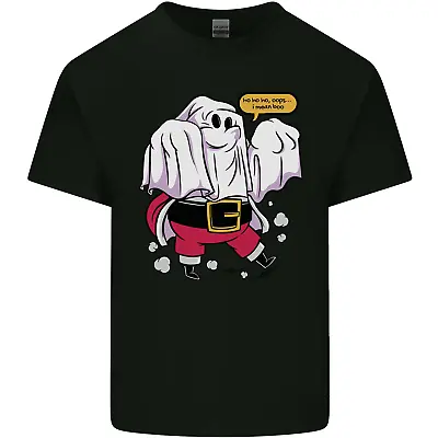 Buy Funny Santa Ghost Christmas Halloween Mens Cotton T-Shirt Tee Top • 9.99£