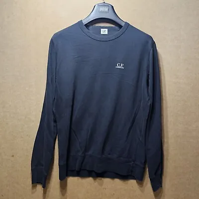 Buy Cp Company Men's Long Sleeves Black Round Neck Tshirt Size Xl (bb2) • 39.95£