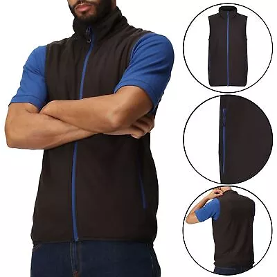 Buy Regatta Mens Insulated Light Micro Fleece Gilet Full Zip Bodywarmer Vest Jacket • 8.99£