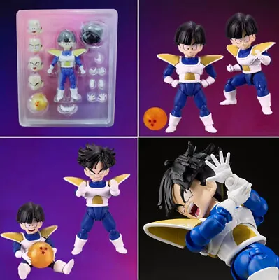 Buy New SHF Dragon Ball Z Son Gohan Battle Clothes Action Figure Box Set • 34.79£
