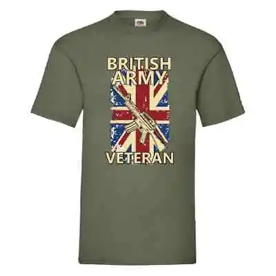 Buy British Army Veteran T Shirt Small-2XL • 11.99£
