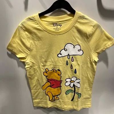 Buy Disney Winnie The Pooh Yellow T-Shirt T Shirt Top Ladies Primark • 13.49£
