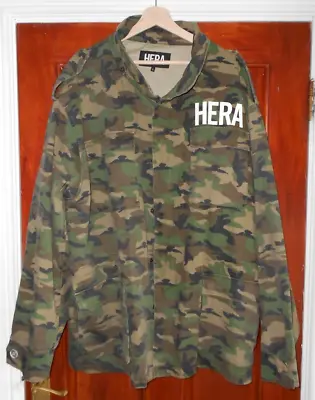 Buy Mens Oversized Hera Camo Jacket Size Large Excellent Condition • 14£