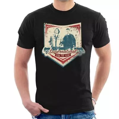 Buy Supernatural Join The Hunt Sam And Dean Men's T-Shirt • 17.95£