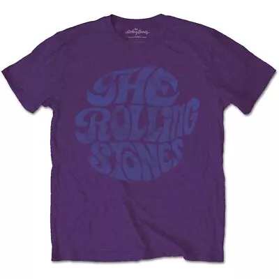 Buy The Rolling Stones Vintage 70S Logo Purple Official Tee T-Shirt Mens Unisex • 15.99£