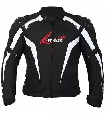 Buy Weise Ascari Sports Jacket Motorcycle Motorbike White/black Clearance Sale!!!!!! • 54.99£