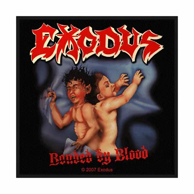 Buy Exodus Sew On Patch 'Bonded By Blood' - Official Licensed Merchandise • 3.59£